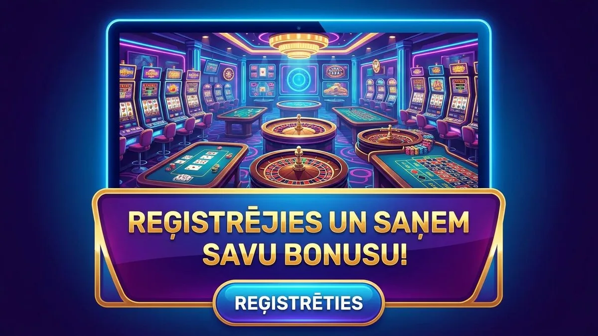 Reģistrācija ar bonusu